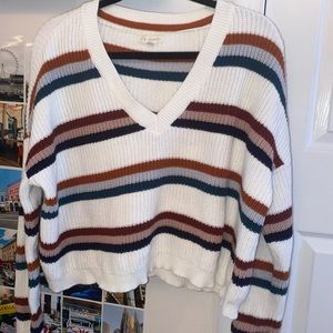 Brand new striped Pacsun sweater